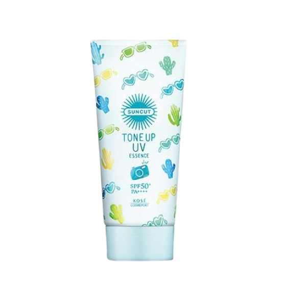 Kose SunCut Tone Up UV essence Mint Green SPF 50+ PA++++