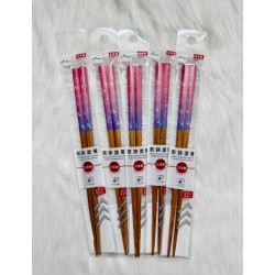 Daiso Wakasa Lacquered Chopsticks (Size : 21 cm) (01 Pair Pack)