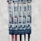 Daiso Ukiyo-E Chopsticks (Size : 23 cm) (01 Pair Pack) - The Great wave of Lanagawa Version